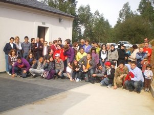 Visita a La Braña el fin de semana, del grupo de Ocio