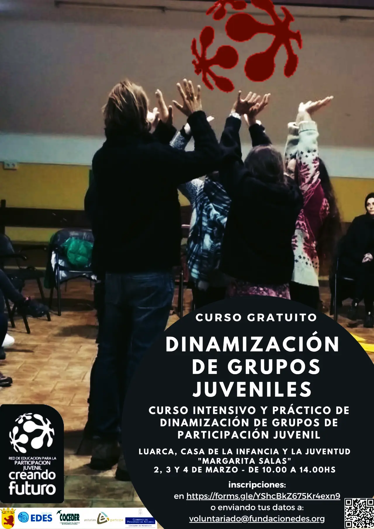 Curso intensivo de Dinamización de grupos juveniles. Educación para la participación
