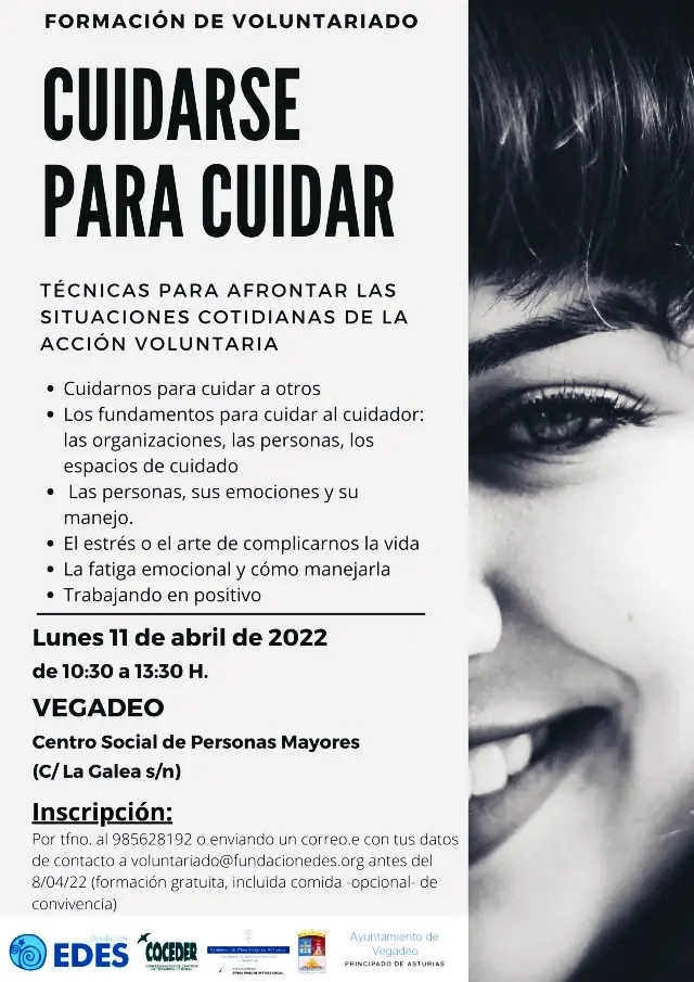 El Centro de Voluntariado organiza 2 nuevos talleres formativos para voluntariado de la comarca 
