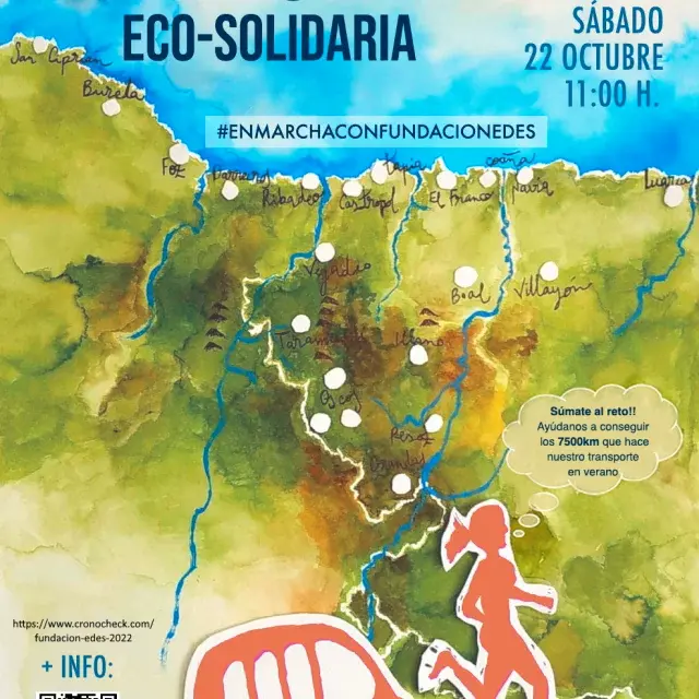 El 22 de octubre #EnMarchaConFundaciónEDES