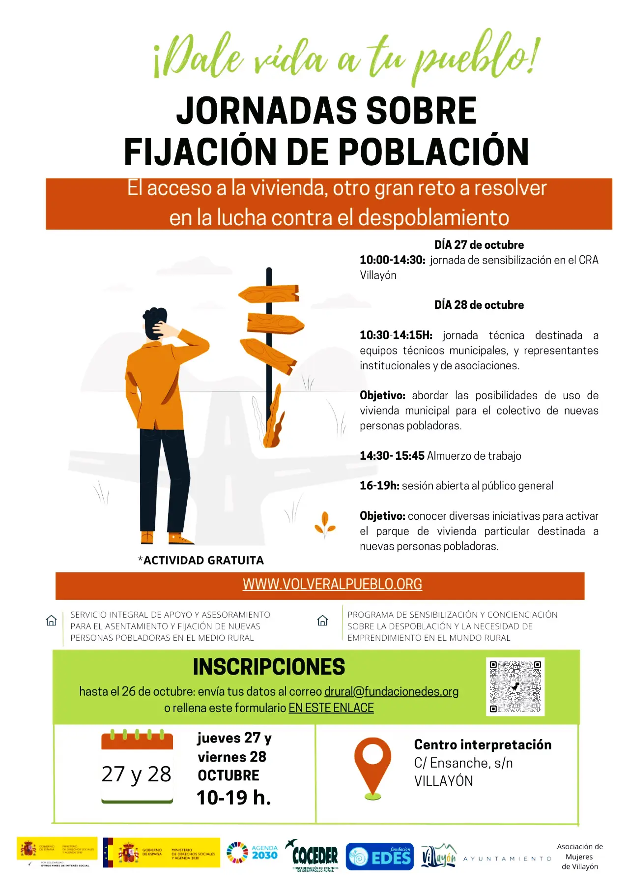 Muchas casas vacías en el territorio y pocas viviendas disponibles para nueva población.