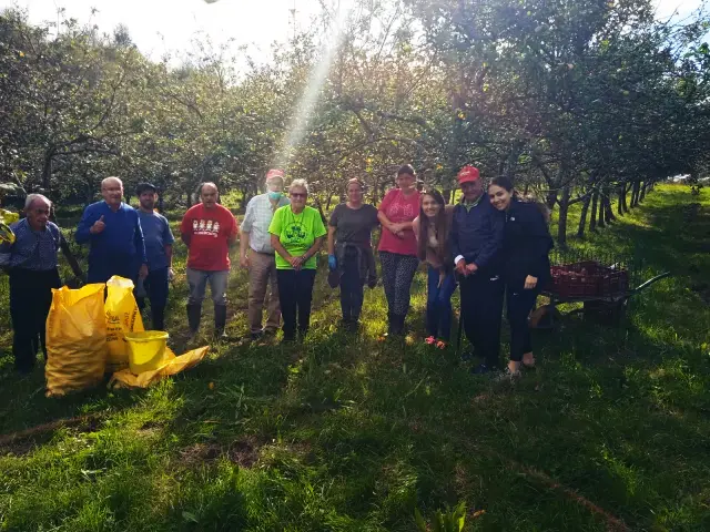 Hoy nos visitaron personas voluntarias de Abhal, Residencia  nos visitaron hoy tuvimos un gran apoyo en Finca El Cabillón