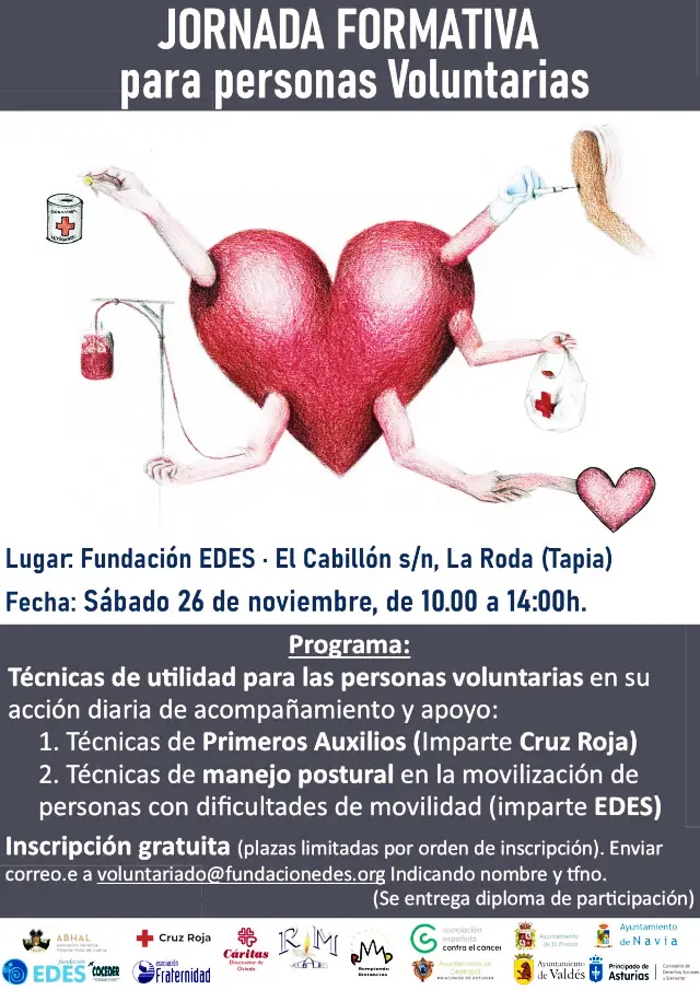 Formación técnica para las personas voluntarias del noroccidente