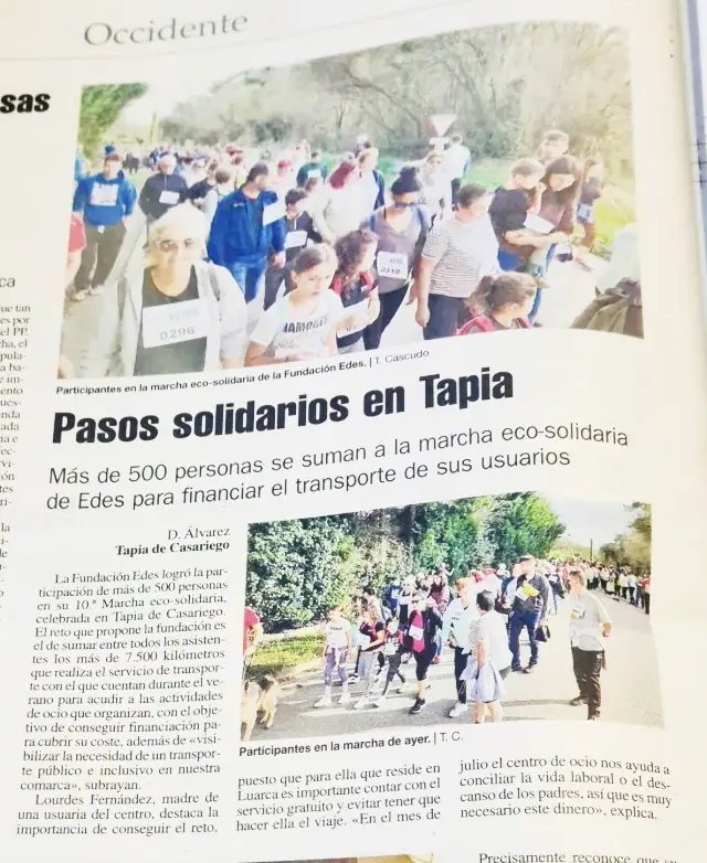 X Marcha Eco-Solidaria a beneficio de la Fundación Edes 2022