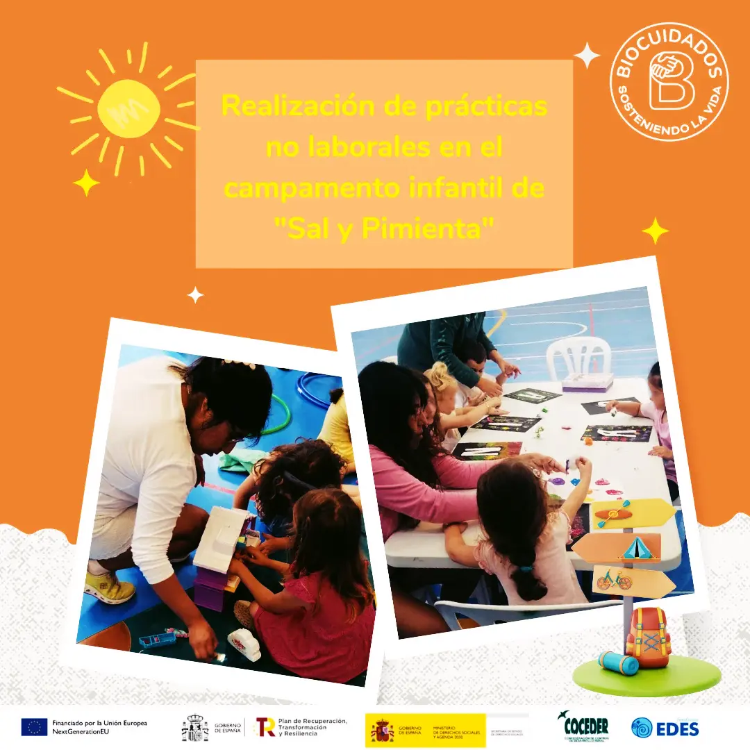Biocuidados: Prácticas en el campamento infantil de 