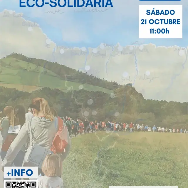 Retomamos nuestra cita anual en la XI Marcha Solidaria.  