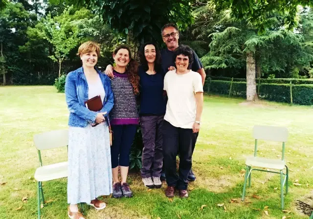 Integrantes de la Asociación en el Cabillón