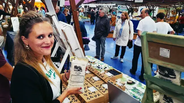Los productos ecológicos llenan el recinto ferial de Vegadeo