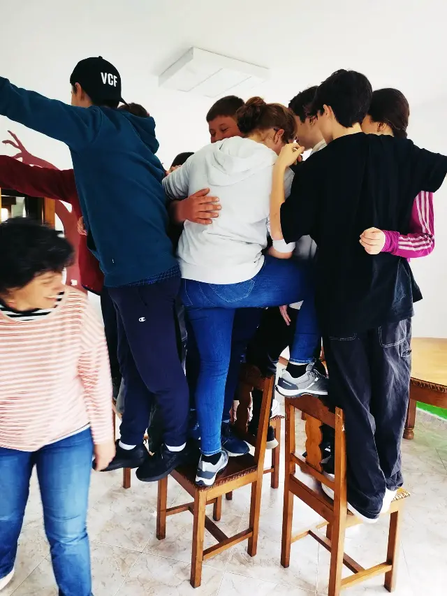 Foto de dinámica participativa durante los talleres