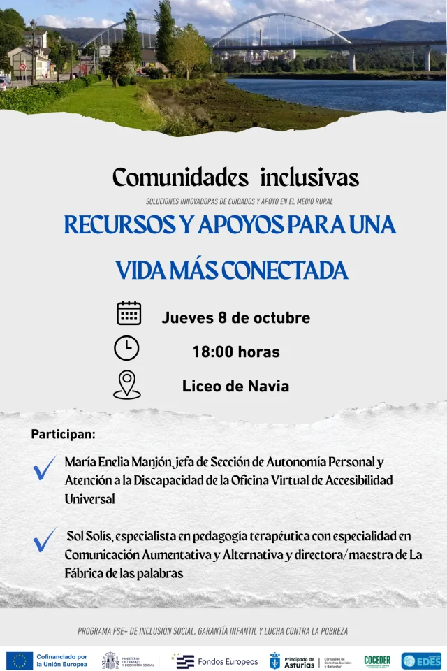 RECURSOS Y APOYOS PARA UNA VIDA MÁS CONECTADA 