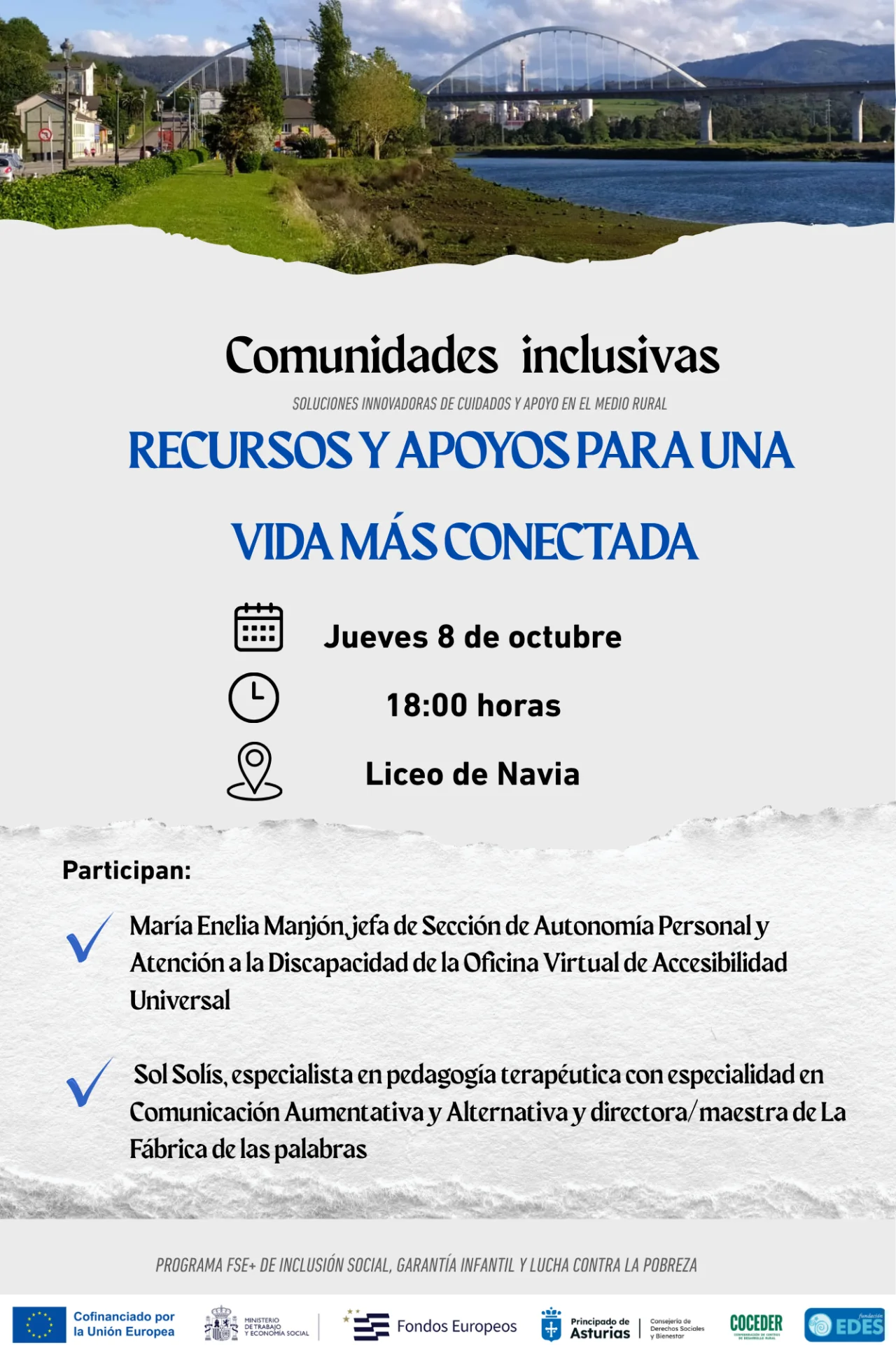RECURSOS Y APOYOS PARA UNA VIDA MÁS CONECTADA 