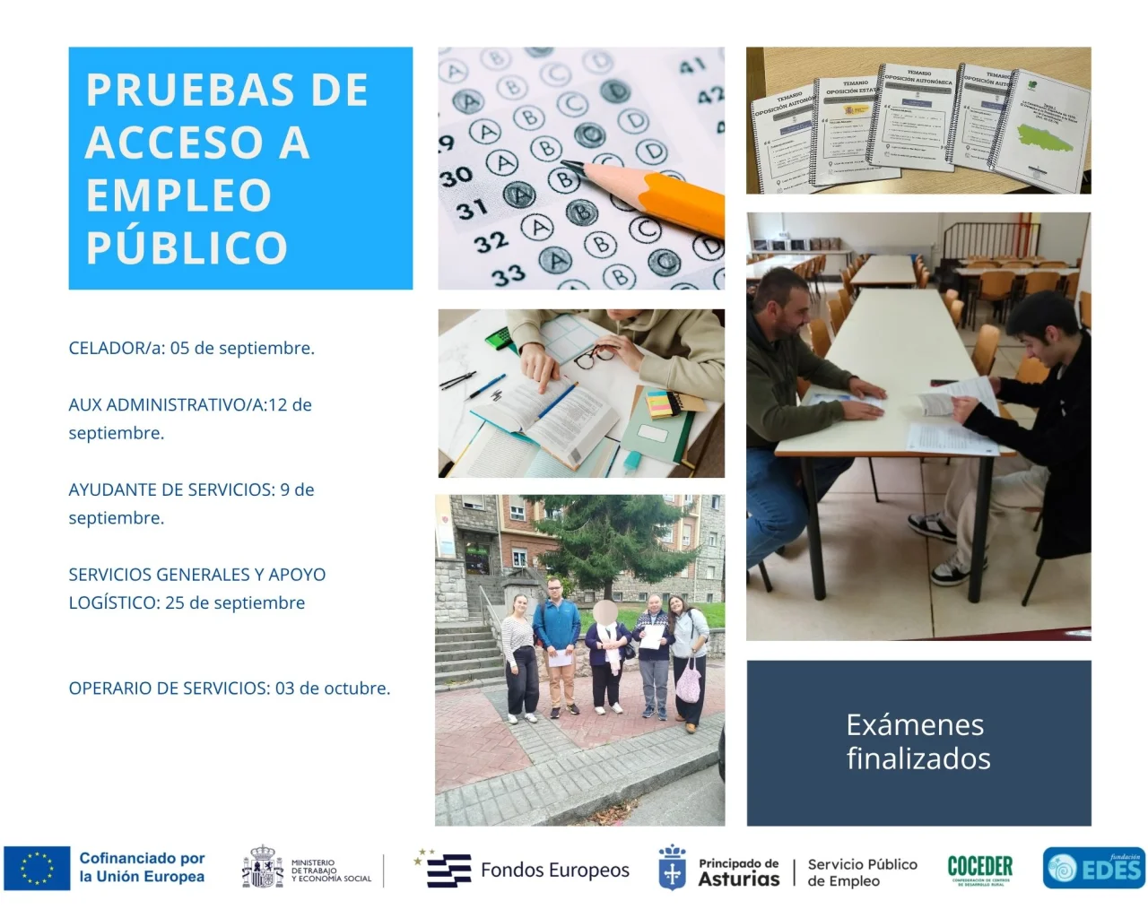 Del estudio al examen: seguimos acompañando el camino hacia el empleo público