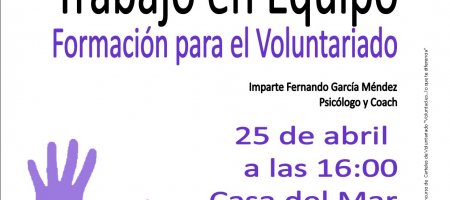 "Juntos" formación para el voluntariado