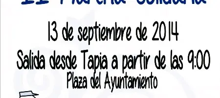Comienzan los preparativos de la II MARCHA SOLIDARIA