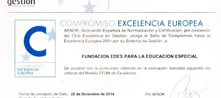Compromiso hacia la excelencia EFQM