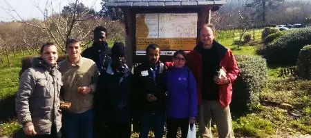 Visita de la Bioescuela de Cáritas a la Finca El Cabillón