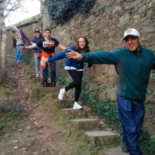 El grupo de Ocio Autónomo realiza el Camino a Santiago