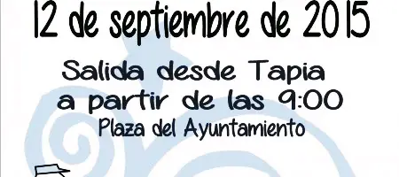 Hay que reservar el 12 de septiembre