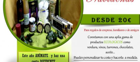 Estas fiestas, regala salud, regala productos ecológicos