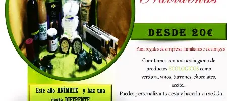 Estas fiestas, regala salud, regala productos ecológicos