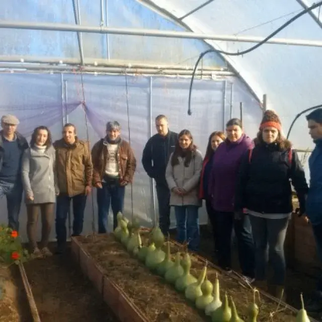 Visita a la Escuela de Agricultura Ecológica de O Valadouro