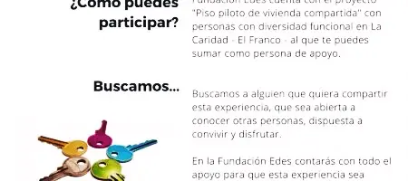 Vida independiente, ¿Te gustaría participar como persona de apoyo?