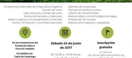 Curso de Agricultura Orgánica con AGRhumus