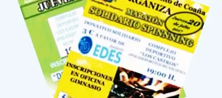 Coaña apoyando el deporte y a la Fundación Edes