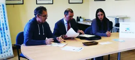 Finca El Cabillón, ha firmado un nuevo convenio con la Fundación La Caixa para 2017-18.