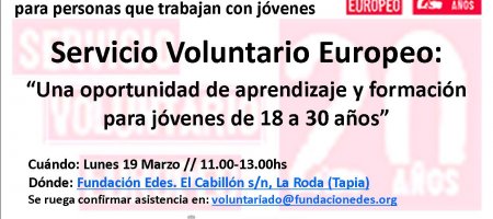 Jornada sobre Servicio de Voluntariado Europeo