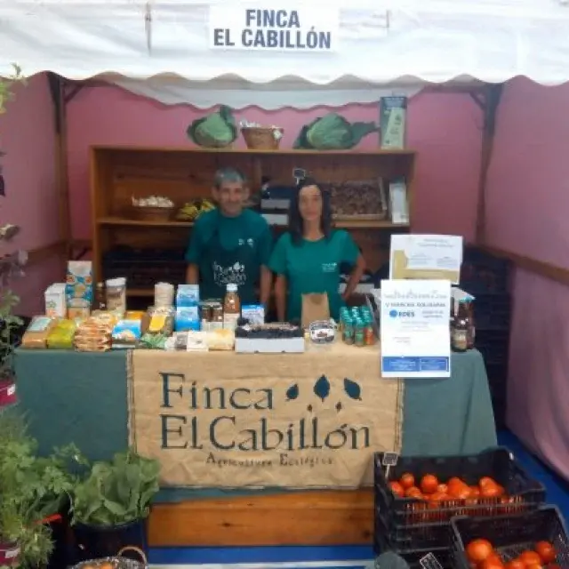 Finca El Cabillón sigue presente en los mercados locales y en las ferias de la comarca