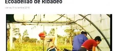 Finca el Cabillón concede el Reconocimiento “Compromiso Verde 2018” a la finca de producción ecológica Ecoadellao de Ribadeo