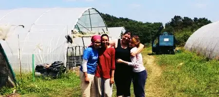 Gracias a Wwoof España, llegan a Finca El Cabillón personas voluntarias durante el verano.