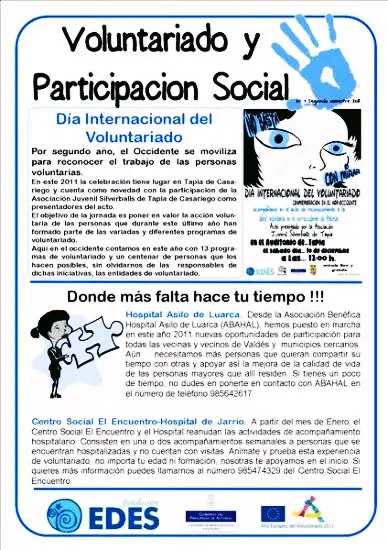 Hoja Nº 7 del Voluntariado