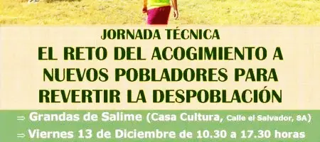Jornada: “el reto del acogimiento a nuevos pobladores para revertir la despoblación en nuestro territorio”