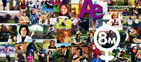Las compañeras de Finca El Cabillón en la edición especial 8M de la revista Ae