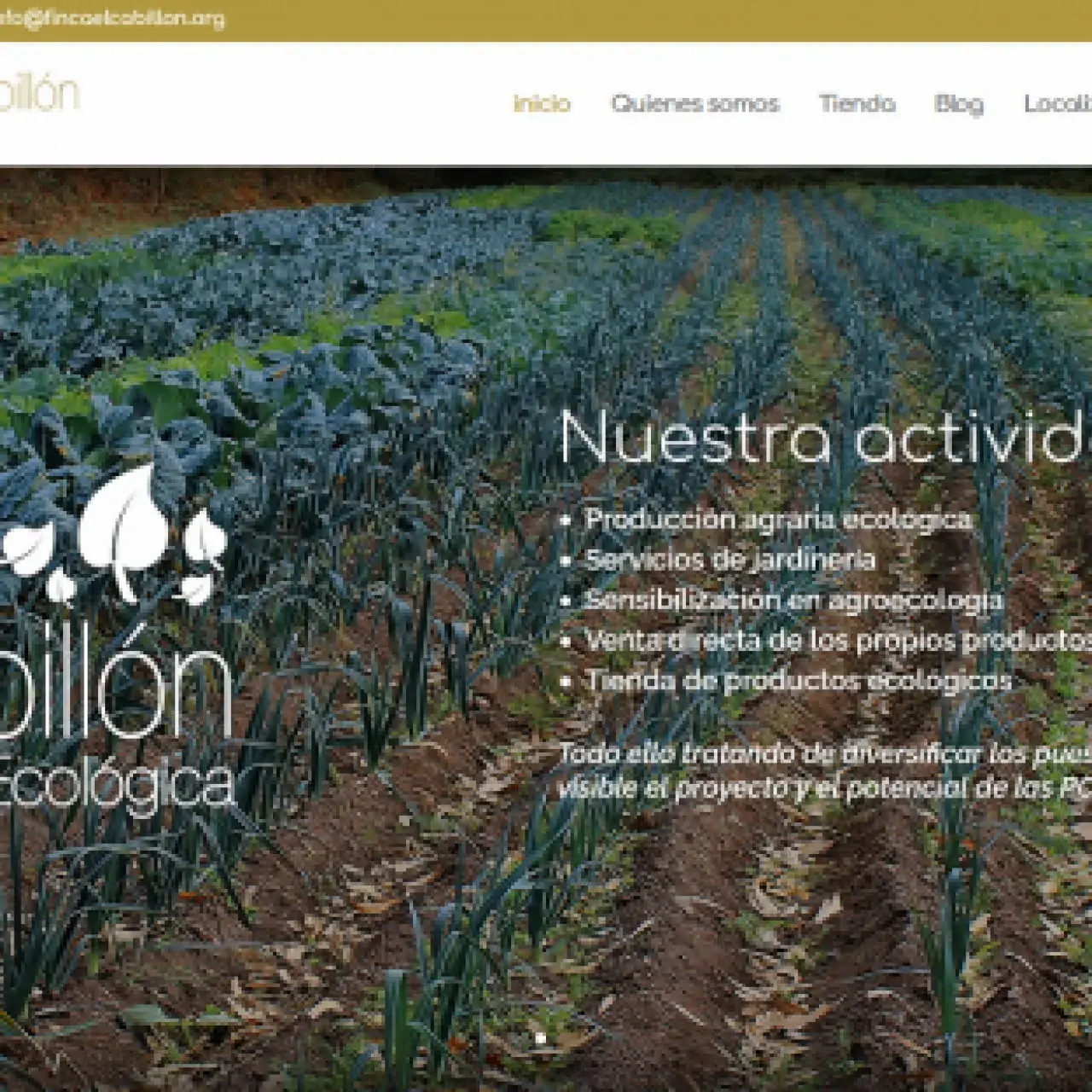 ¡Animaros a visitar: www.fincaelcabillon.org!