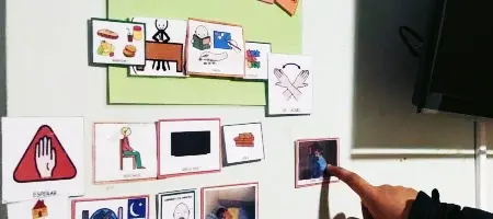 Trabajando donde se desarrolla la vida de la persona