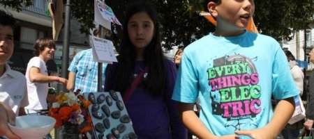 El Colegio Público de Valdepares apoyando a Finca El Cabillón 