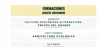 Modificaciones en el calendario de Actividades de formación para la mejora de la empleabilidad